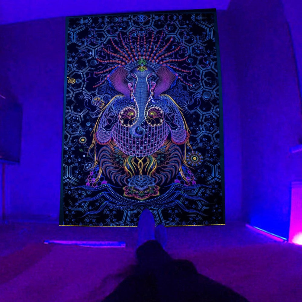 Starry Schwarzlichtposter