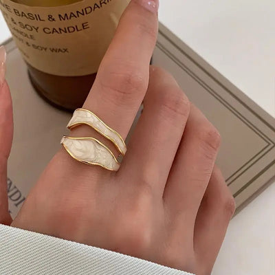 Trendiger Silberfarbener Ring von NiZED als Ring, Streetwear Schmuck und provokantes Accessoire Ansicht 18