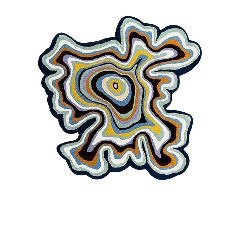 Regenbogen Teppich – Flauschiger Dopamin-Style