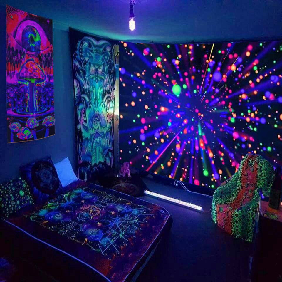 Starry Schwarzlichtposter