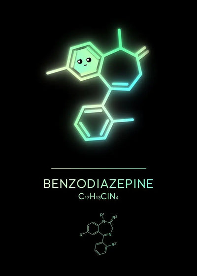 Neon Molecular Poster - Produktbild 16 - NiZED