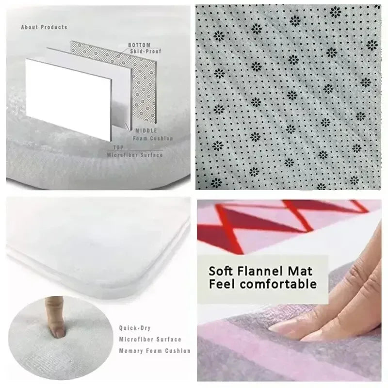 Picasso-style abstract rug