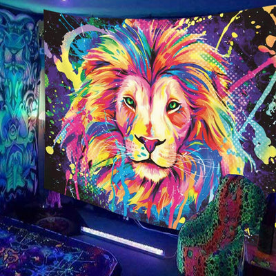Animals and  Hippies Schwarzlichtposter - Produktbild 14 - NiZED