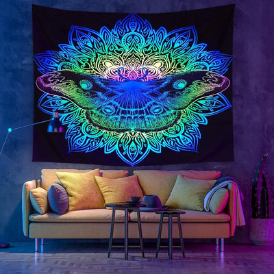 Buddha Meditation Schwarzlichtsposter Schwarzlichtposter - Produktbild 15 - NiZED