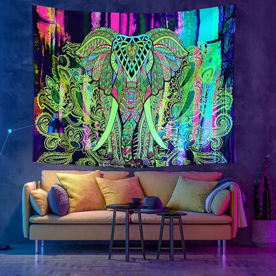 Buddha Meditation Schwarzlichtsposter Schwarzlichtposter - Produktbild 14 - NiZED