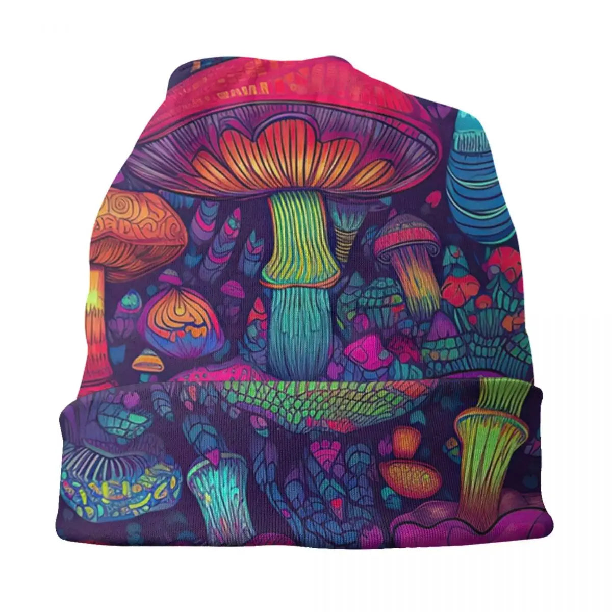 Psychedelic Skull Beanie – Trippy Wintermütze