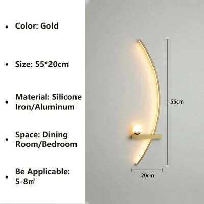 LINE GLOW – MINIMALISTISCHE LED-WANDLEUCHTE