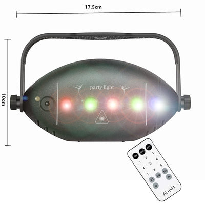 Partylicht Discoprojektor - Produktbild 4 - NiZED