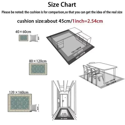 Picassostyle Abstraktteppich Schwarzlichtposter - Produktbild 4 - NiZED