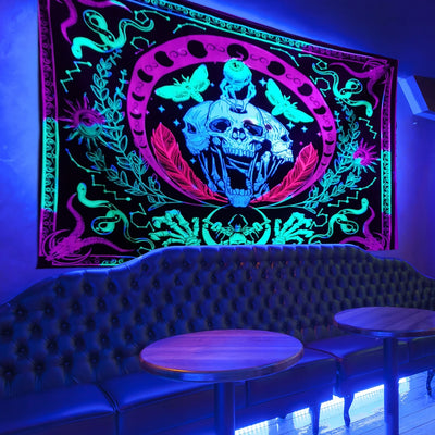 Boho Wall Schwarzlichtposter - Produktbild 3 - NiZED