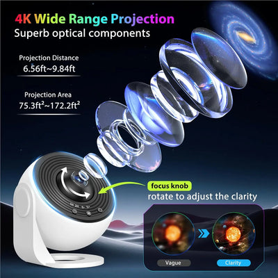 Cosmos 12 – Planetarium-Galaxy-Projektor mit Timer