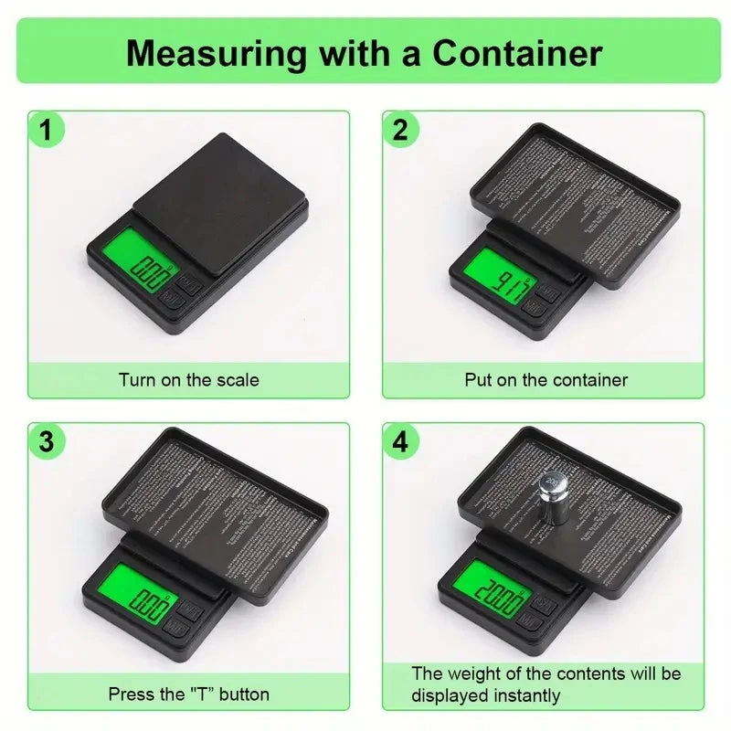 Mini-Digitalwaage – 0,01 g Präzision