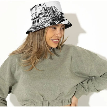 Space UFO Alien Bucket Hat – Unisex