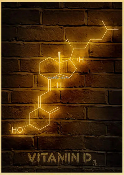 Neon Molecules Neon Poster - Produktbild 28 - NiZED