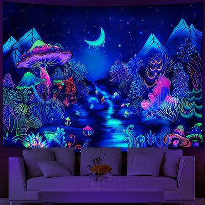 Psychedelic Life Schwarzlichtposter - Produktbild 4 - NiZED