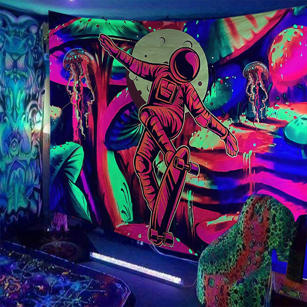 Trippy Kisses Schwarzlichtposter