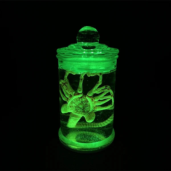 Alien Deko Glas