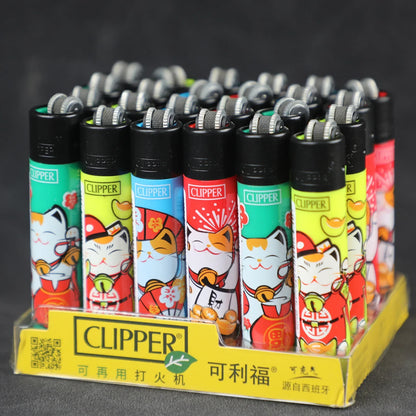 Clipper Feuerzeug – Nachfüllbar mit Schleifrad & Designmotiv