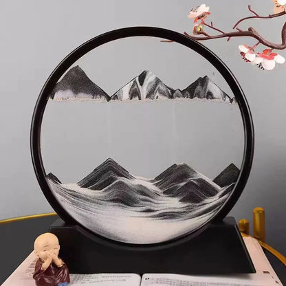 Deep Sea Flux – 3D Moving Sand Art