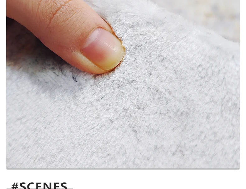 Bunter Abstrakter Kunst-Teppich – Samtweich & Modern