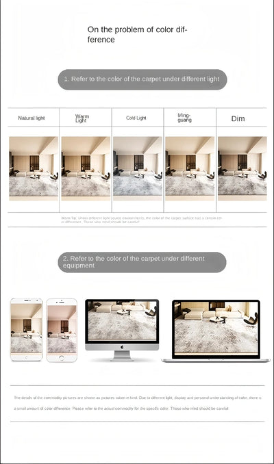 Trendy Schwarzwei Teppich Schwarzlichtposter - Produktbild 19 - NiZED