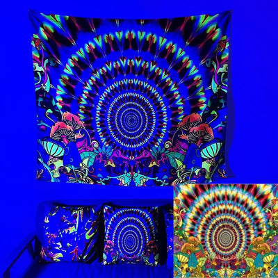 Personalisiertes Schwarzlichtposter mit eigenem Motiv