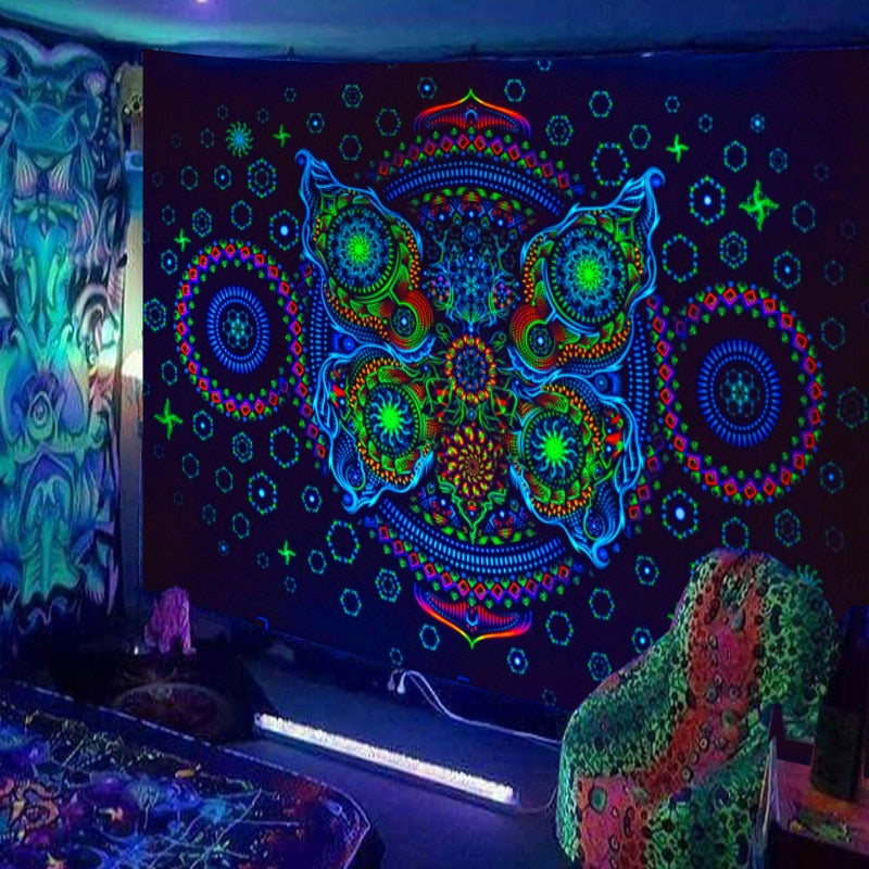 Starry Schwarzlichtposter