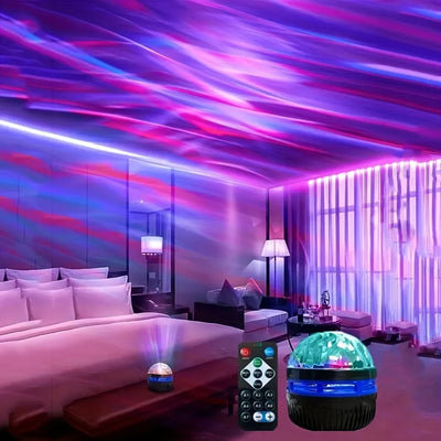 Night Sky 7 – RGB-Galaxy-Projektor mit Fernbedienung