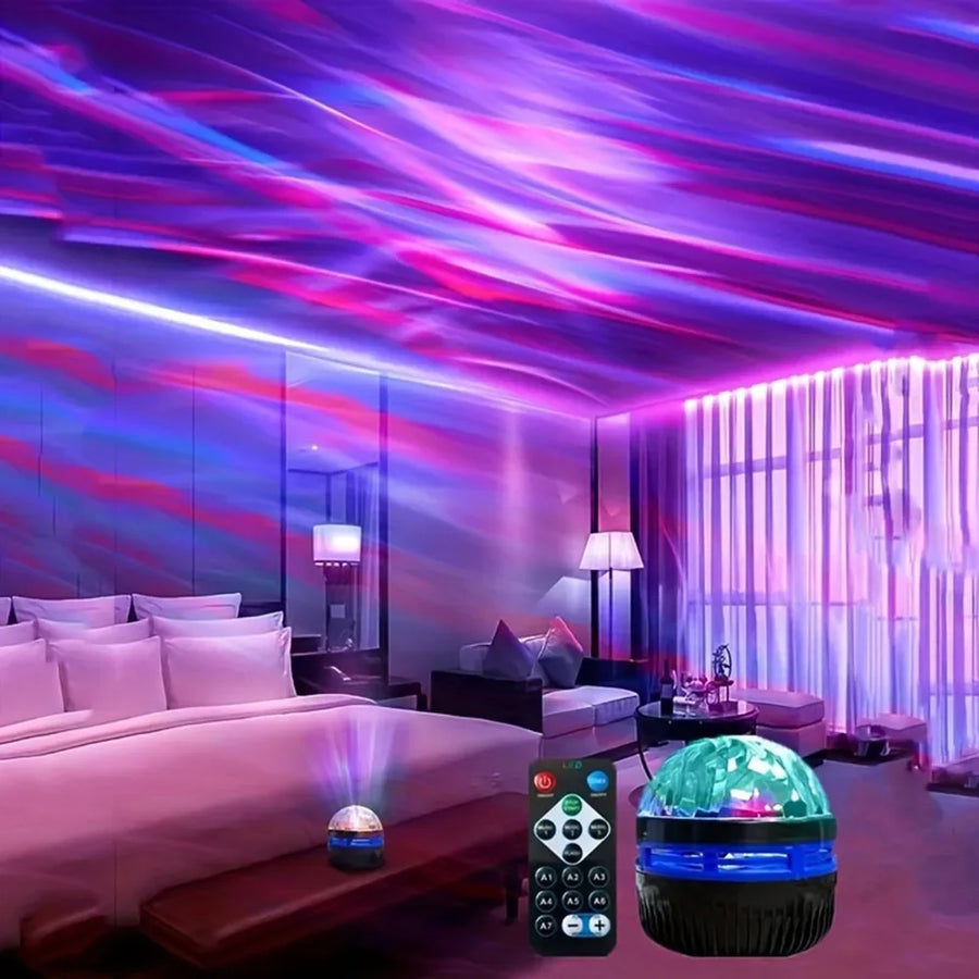 Night Sky 7 – RGB-Galaxy-Projektor mit Fernbedienung