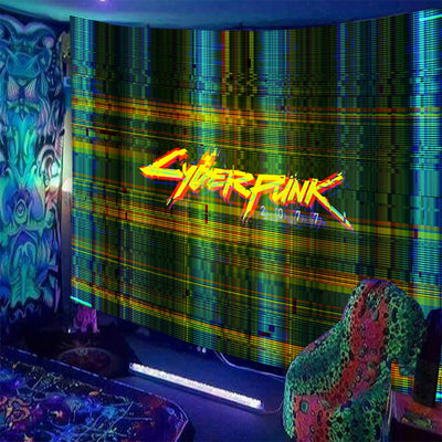 Cyberpunk Futuristic Schwarzlichtposter - Produktbild 16 - NiZED