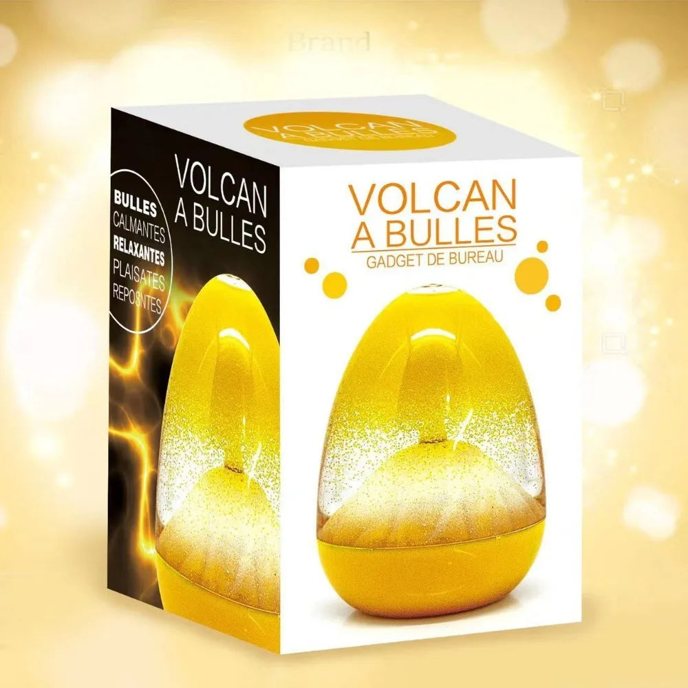 Volcano Drop – Acrylic Egg Hourglass