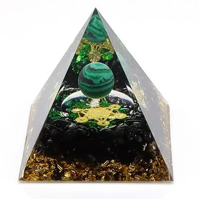 Orgonit pyramide FLOW Schwarzlichtposter - Produktbild 9 - NiZED
