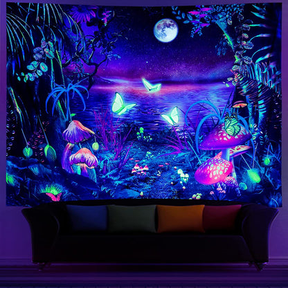 Van Style Star Schwarzlichtposter
