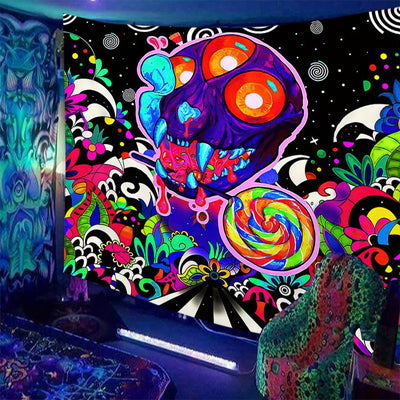 Trippy Kisses Schwarzlichtposter - Produktbild 23 - NiZED