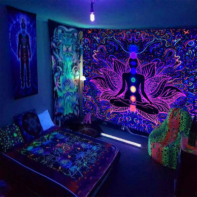 Boho Cloth Schwarzlichtposter - Produktbild 9 - NiZED