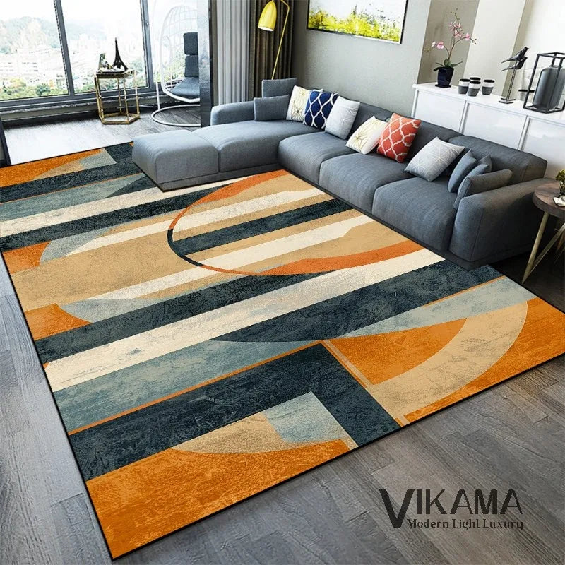 Abstrakter Luxus-Teppich – Wohnzimmer & Schlafzimmer