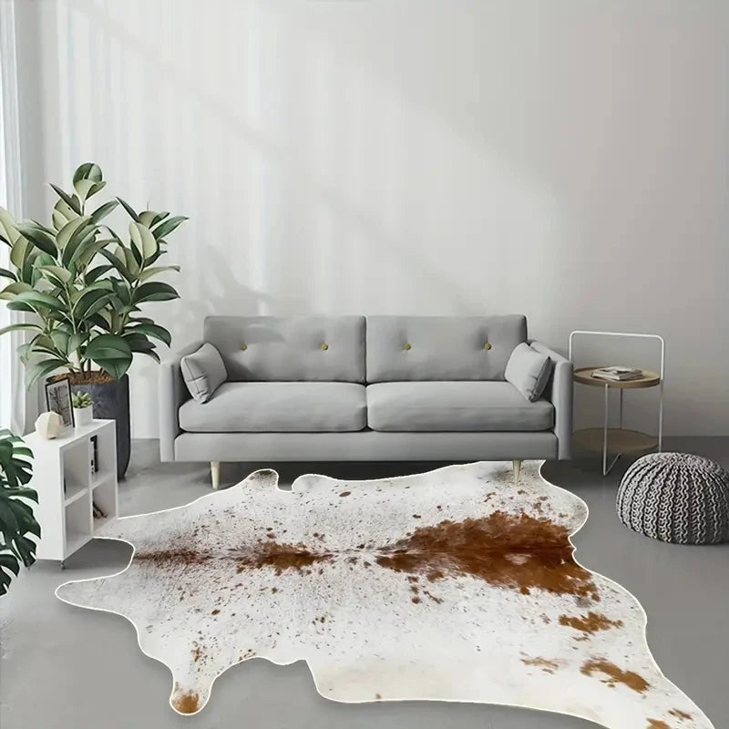 Kunstfell-Kuhfell Teppich – Wohnzimmer & Schlafzimmer