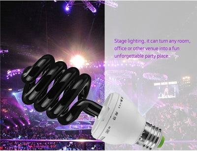 E27 15w Schwarzlicht Gluehbirne - Produktbild 6 - NiZED