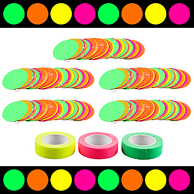Neon Paper Schwarzlichtstreifen Schwarzlichtposter - Produktbild 15 - NiZED