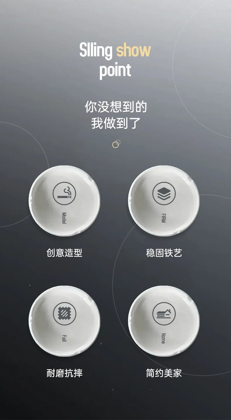 Alien-Aschenbecher – Retro Resin Deko