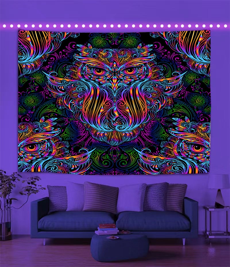 Kaviar Schwarzlichtposter