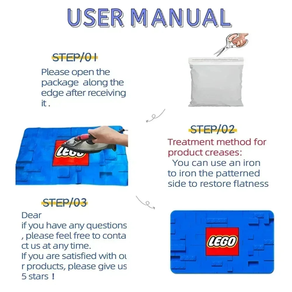 Moderner Geometrischer Teppich – Farbige Abstrakte Muster