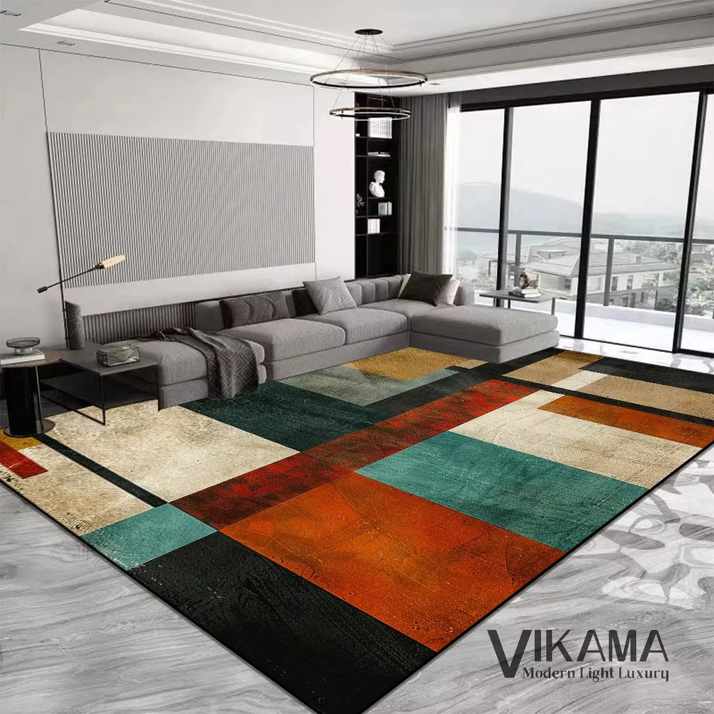 Abstrakter Luxus-Teppich – Wohnzimmer & Schlafzimmer