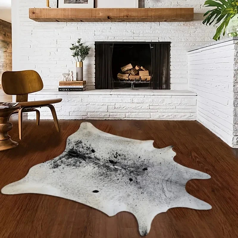 Kunstfell-Kuhfell Teppich – Wohnzimmer & Schlafzimmer