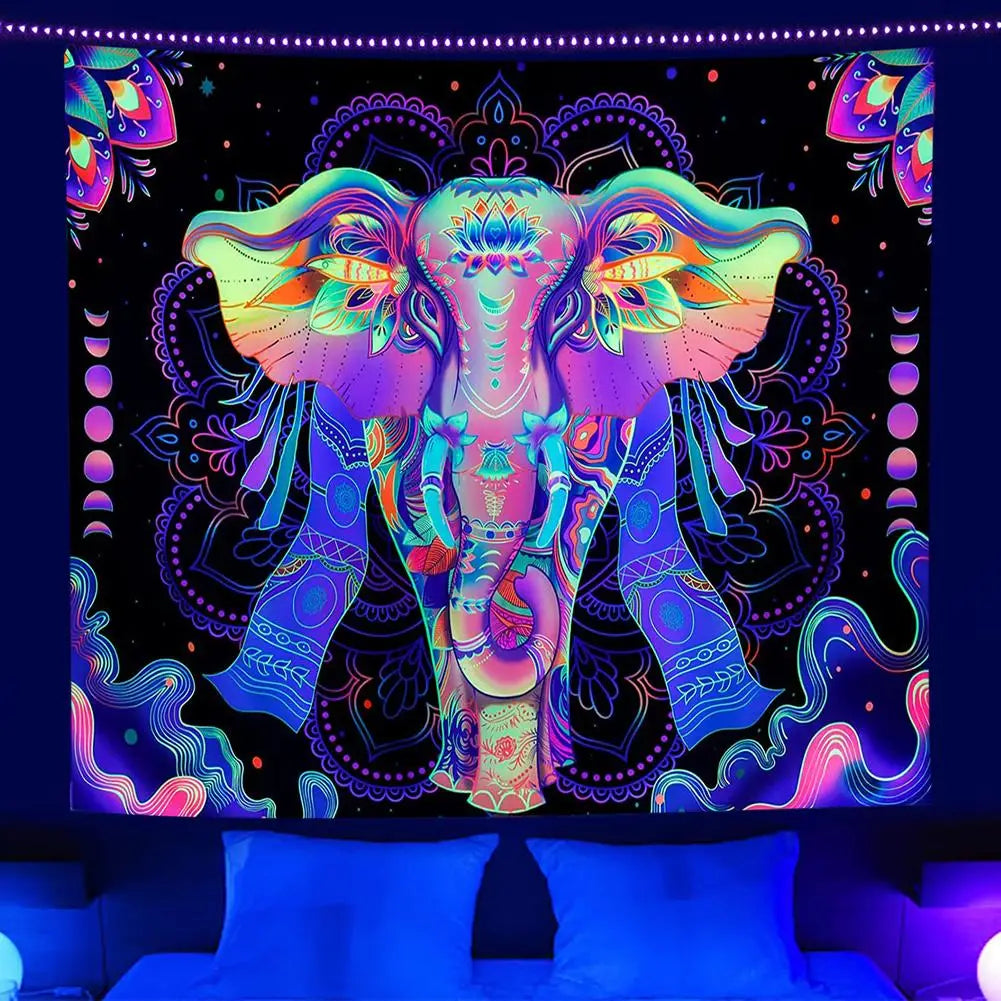Eye layer blacklight poster