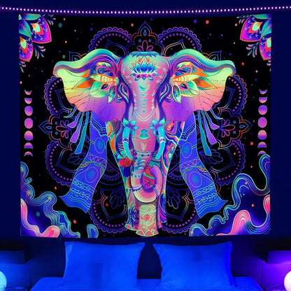 Eye layer blacklight poster