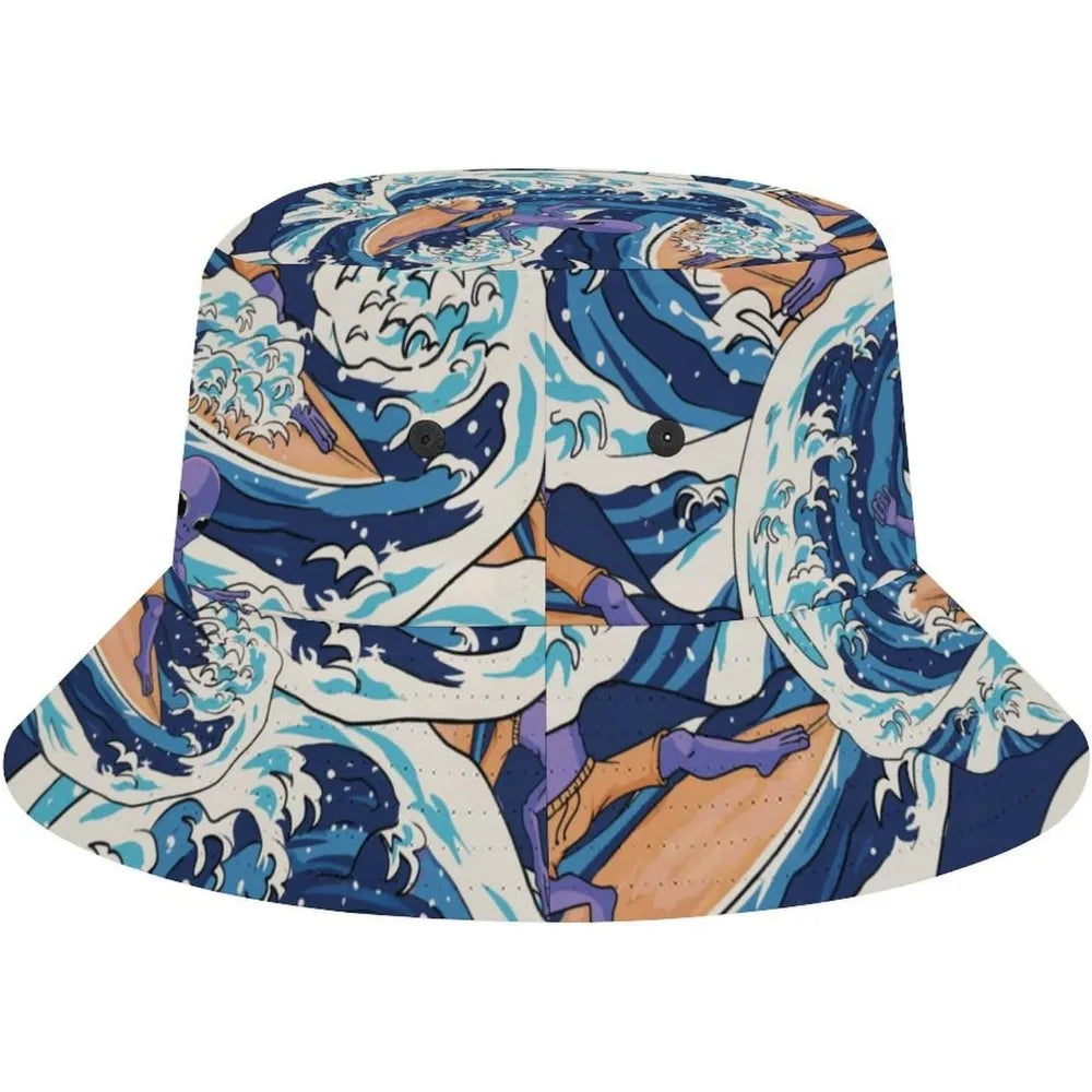 Space UFO Alien Bucket Hat – Unisex