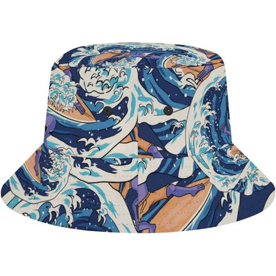 Space UFO Alien Bucket Hat – Unisex NiZED rave techno