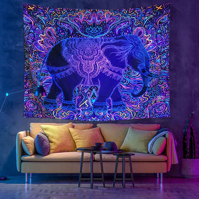 Buddha Meditation Schwarzlichtsposter Schwarzlichtposter - Produktbild 13 - NiZED
