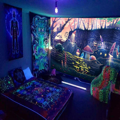 Witchcraft Skeleton Schwarzlichtposter - Produktbild 7 - NiZED